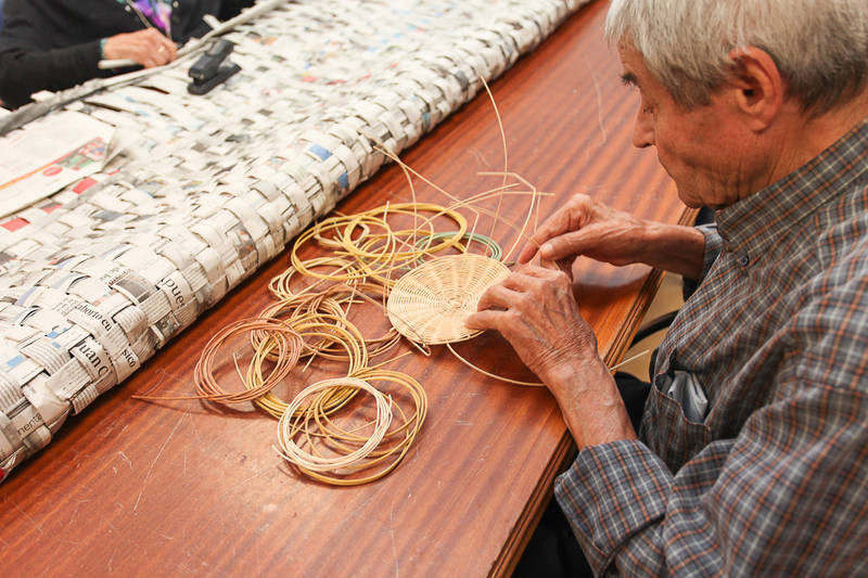 Taller de cester&iacute;a